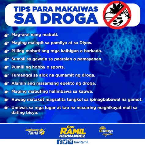 Ano anong mga polices upang maresolba ang isyu ng droga